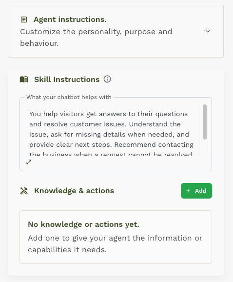 Agent instructions and Skill Instructions hierarchy