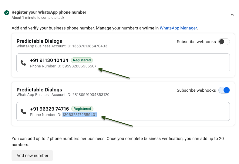 Phone Number ID Image