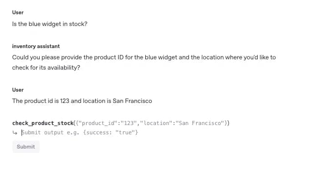 OpenAI functions