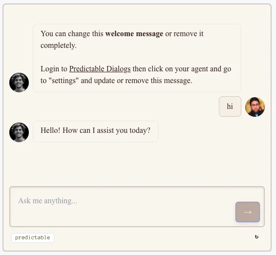 Vintage Paper Theme - Sepia-toned chatbot with paper-like textures